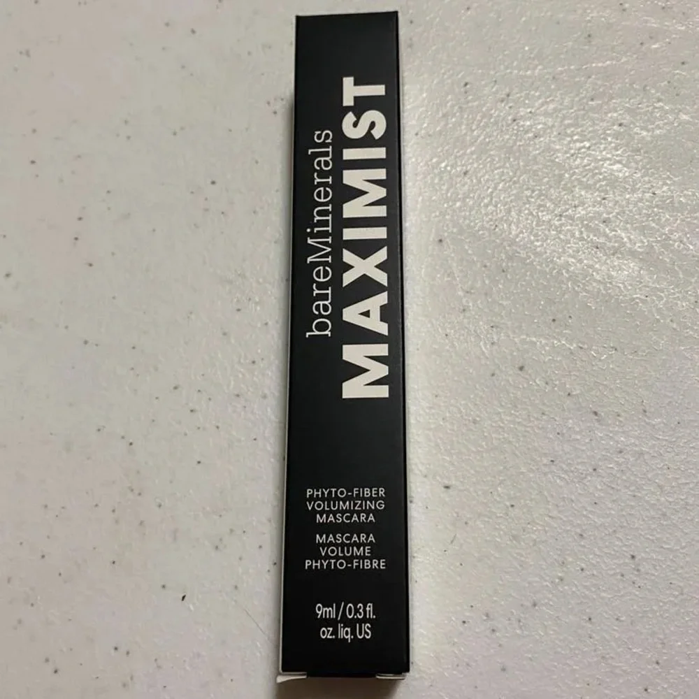 bareMinerals Maximist Phyto-Fiber Mascara Black Full Size Volumizing